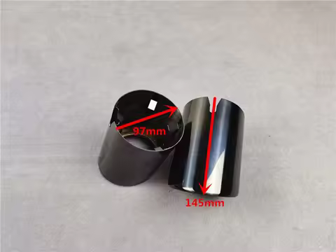 4 Pcs Titanium Black F87 F80 F82 F83 M2 M2C M3 M4 Muffler Exhaust tips For Bmw M2 M2C M3 M4 End Nozz