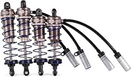 RC Car Shock Absorber, 105mm x 93mm Oil Adjustable Damper for Axial SCX10 Capra Wraith TRX4 TRX6 D90