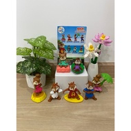 [Complete Set Of 7] Alvin and the Chipmunks 2009 Happy Meal Collectibles Toys McDonald's Second Hand