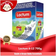 Lactum 6-12 Months 700g. Plain