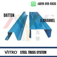 C CHANNEL / BATTEN / BESI BIRU C CHANNEL METER