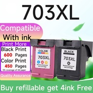Compatible HP 703 ink HP703XL ink Cartridge Compatible for HP K109a K209 510a F735 D730