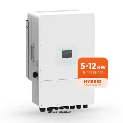 Deye Solar Hybrid Inverter Three Phase 5Kw 6Kw 8Kw 10Kw 12Kw 220V 230V Dc to Ac Solar Power Inverter