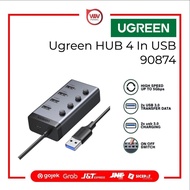 UGREEN 90874 4in1 7 in 1 Adapter - Ugreen Hub USB 3.0 Splitter Charging Data Transfer