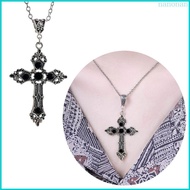 Nan Vintage Cross Pendant Necklace for Men Women Gothic Accessories Neck Chain Trendy Jewelry Gothic