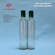 BKMJB500 500ml glass bottle oilOlive 500ml glass oil bottle/ 500ml honey bottle/
