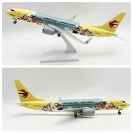 30CM Simulation Airplane Model B737 Resin Boeing Static Airplane Model Gift Decoration Toy