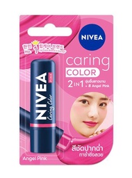 NIVEA นีเวีย ลิป แคร์ริ่ง คัลเลอร์ 4.8 กรัม.Nivea Lip Caring Color 4.8 g.(มีให้เลือก2สี)