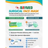 -beli lokal // masker hijab surgical 3ply baymed 50pcs