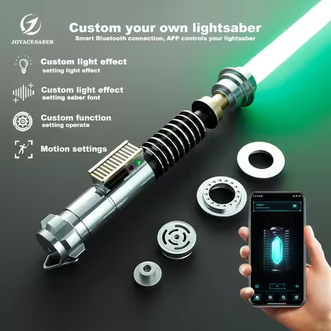 Pixel Lightsaber Luke Skywalker Xenopixel Light Saber Jedi Neopixel Metal Handle Laser Sword Cosplay