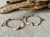 暖輝 / 星輝骨幹 金太陽石 編繩 手鍊