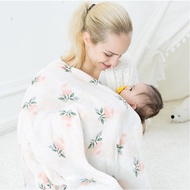 ♞Muslin Blanket Baby Swaddle Baby Receiving Blanket New Born Wrap Cotton Gauze Blanket Lampin Cloth