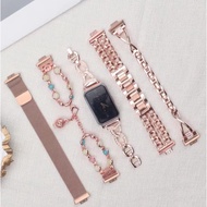 Diamond Rose Gold Metal Watch Strap For Huawei Watch Fit 2 Strap Huawei Watch Fit Strap fit new Brac
