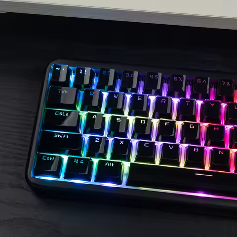 Mad 60he Mad 68he Ace68 Crystal Theme Keycaps134Keys Or 106Keys ABS OEM Profile Keycaps For Wooting 