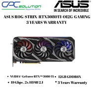 ASUS ROG-STRIX-RTX3080TI-O12G-GAMING 3 YEARS WARRANTY