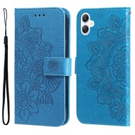 Phone Case For Samsung Galaxy A06 5G A06 A05 A03 F06 5G A04E F04 A02 M02 A11 M11 Embossed Painted Fl