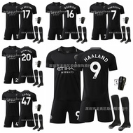 2025-26 Season Manchester City F.C. Away Sports Jersey Marmoush Erling Haaland Doku Rodri Kevin De B