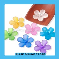 MST (6 pcs) FROSTED FLOWER BEADS 5 FINGERS 20 MM MASESTORE