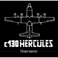 C130 Hercules sticker fighter ship airplane military sticker latest sticker