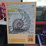 THINK USED BOOK MATHEMATICS NEW SYLLABUS 8TH EDITION WORKBOOK SECONDARY 2B - ORIGINAL