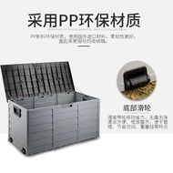 ST-⛵Outdoor Cabinet Locker Garden Gardening Tools Storage Box Rain-Proof Sun-Proof Outdoor Courtyard Balcony Terrace FLH