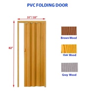 PVC Folding Door 35" X 82" / 31" X 82" pintu pvc lipat pintu tandas lipat toilet door pvc toilet fol