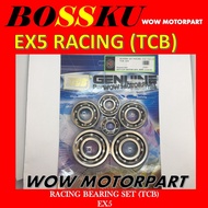 EX5 RACING BEARING SET TCB EX5 RACING BEARING FILBER EX5 BEARING SET FIBER TCB EX5 HP BEARING SET DR