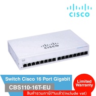Switch Cisco 16 Port Gigabit CBS110-16T-EU