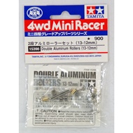 Tamiya 15398 Double Aluminum Rollers 13-12mm