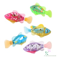 Electronic Fish Robofish Activated Battery Powered Robo Fish Toy Childen Robotic Holiday Gift ca