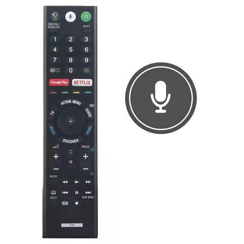 New Voice Remote RMF-TX200P Remote Control Replacement For Sony 4K Ultra HD Smart LED TV KDL-50W850C