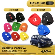 [𝗦𝗜𝗟𝗜𝗖𝗢𝗡𝗘] PERODUA AXIA BEZZA 2020 2017 Style GXTRA key cover Accessories Accessori Aksesori 2023 Car Gear Up Bodykit