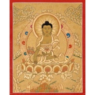 喜馬拉雅的藥師佛唐卡 超凡療癒