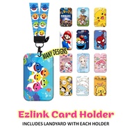 ✨🦄 Ezlink Card Holder + LANYARD l Roblox Baby Shark Paw Patrol Frozen Spiderman Hello Kitty Melody K