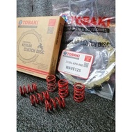 COMBO WAVE 125/WAVE125 FI/FUTURE/FI TOBAKI RACING CLUTCH PLATE+RACING CLUTCH SPRING WAVE 125S WAVE12