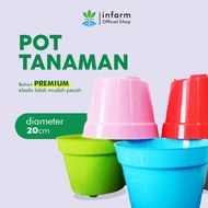 Infarm Pot Tanaman Pot Bunga Diameter 20 Cm