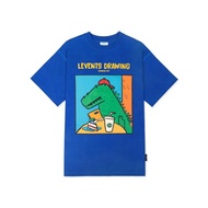 Levents FUNNY CROCODILE TEE / BLUE T-Shirt