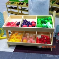 Vegetable Playhouse Supermarket Sales Taiwan.Children Toy Cabinet Fruit Shelf Area Corner Cabinet To