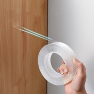 Nano Tracsless Tape Double Sided Tape Transparent No Trace Reusable Waterproof Adhesive Tape Cleanab