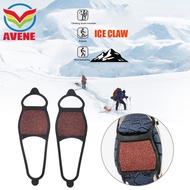 [avene.my]Anti-Slip Ice Shoes Spike Grips Cleats Outdoor Snow Shoes Covers Crampons