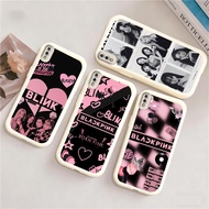 DN4 BLACKPINK White hp Plating Casing for Samsung S21 S25 A55 M15 A34 A25 A04E A16 A05 FE A03 A24 A0