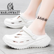 รองเท้าแตะผู้ชาย Marlowmatt | กันลื่น กันน้ํา | วัสดุEVA | แฟชั่น สไตล์ใหม่ | รองเท้าแตะกลางแจ้ง