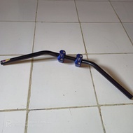 setang stang setir rzr + reser stang cnc motor satria fu - biru