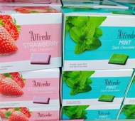 Coklat Langkawi Alfredo Double Layer Box Strawberry/Mint/Durian/almond Milk & Dark Chocolate