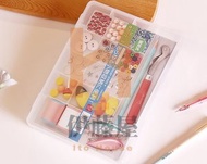 KM - 日本品牌NSH多用小物收納盒 化妝品首飾收納盒 透明盒子