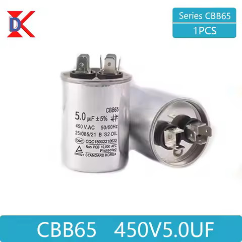 CBB65 air conditioner compressor start capacitor 450V 5/20/25/30/35/40/45/50/60/70UF