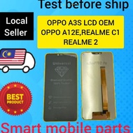 oppo a3s lcd realme c1 lcd realme 2 lcd oppo a12e lcd