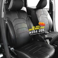INNOVA REBORN V CAR SEAT COVER 3 ROWS OSCAR MATERIAL GRADE A FULL FOAM DOUBLE STITCHING D6 MOTIF