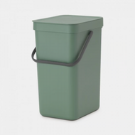 brabantia - 比利時製造 12L Sort &amp; Go分類回收桶 (樅樹綠) 129803 廚房 | 廁所 | 辦公室 垃圾桶 35 x 25 x 20cm
