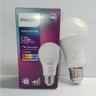 13W Watt E27 Dimmable Led Bulb 1 Lamp 5 Colors Dipswicth Philips